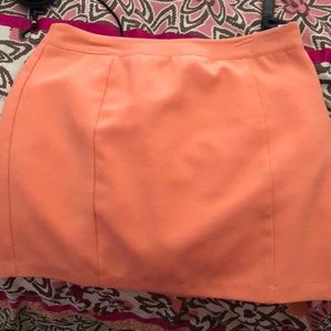 Peach skirt
